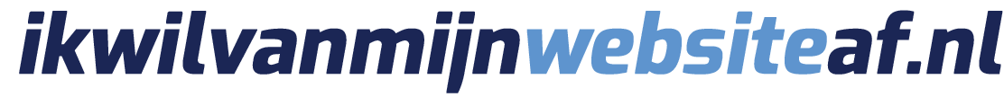 Logo ikwilvanmijnwebsiteaf.nl